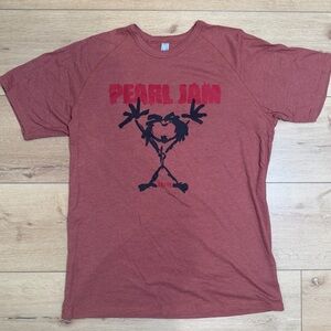 Pearl Jam Alive Stick Man Graphic Band T Shirt Unisex Size L Grunge Rock Tee